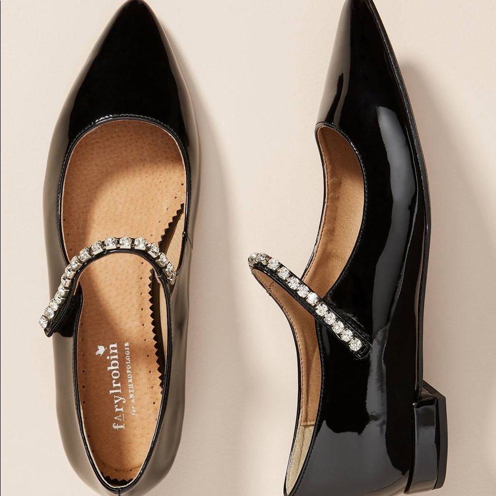 Anthropologie Faryl Robin Amour Flats